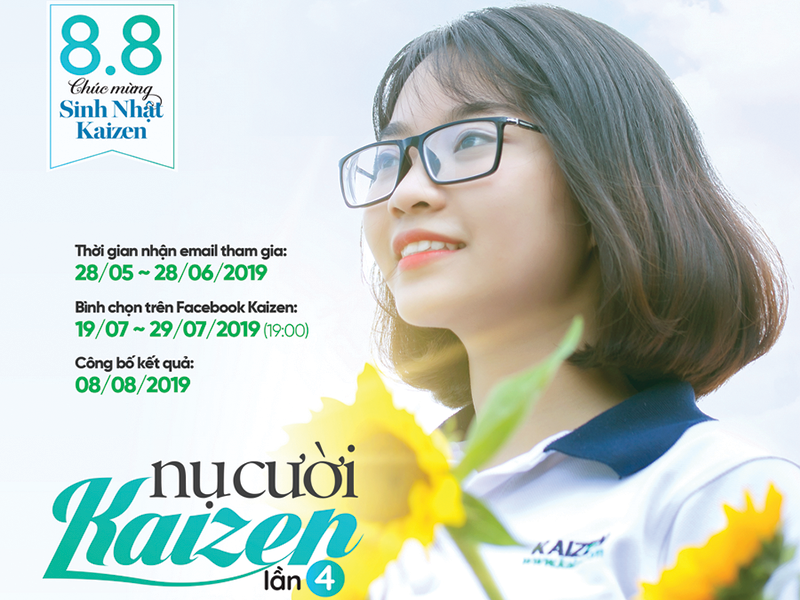 Cuộc thi ảnh “Nụ cười Kaizen 2019” lần IV