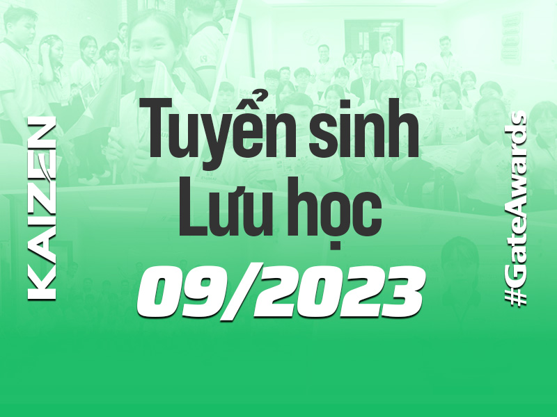 Tuyển sinh Lưu học (Du học) Nhật Bản GATE Awards đợt 2 - nhập học tháng 9/2023 