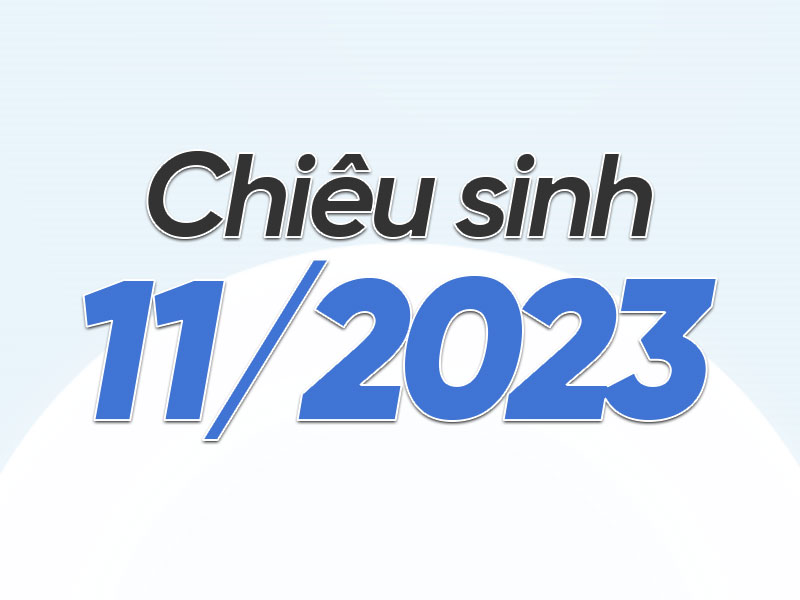 Chiêu sinh khai giảng lớp tiếng Nhật làm việc tại Nhật Bản 11/2023