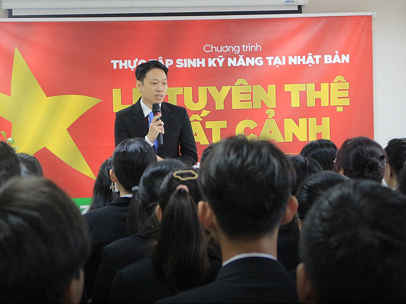 Lễ tuyên thệ xuất cảnh sang Nhật Bản cho 106 bạn Học viên Esuhai - Kaizen