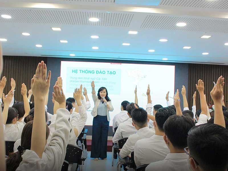 Kaizen hân hoan khai giảng lớp Thực tập sinh đi làm việc tại Nhật cho gần 90 Học viên
